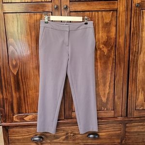 Ann Taylor Factory Curvy Cropped Pants -gray